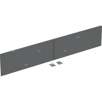 Zestaw frontów szuflad (2 szt.) do dolnej szafki pod umywalkę z dwoma szufladami GEBERIT ONE, kol. lawa matowy