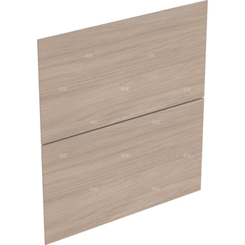 Zestaw frontów szuflad (2 szt.) do szafki bocznej GEBERIT ONE, kol. dąb melamina, struktura drewna szer.450 mm