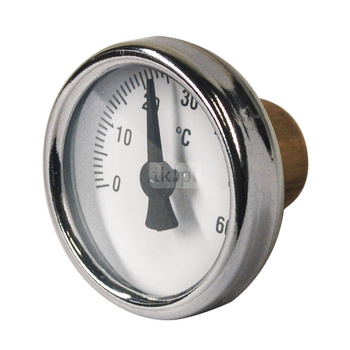 Kontaktowy termometr bimetaliczny. Sprężyna do mocowania na rurę TBC-33 13.5MM 0-80 st.C/C2+NK+A+JS 