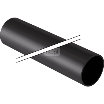 Rura GEBERIT HDPE PE-80 PE hd 50 x 5000 x 3 mm, czarna