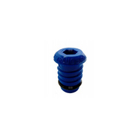 Korek do prób ciśnieniowych QIK Niebieski, PERT/PEX, śred. 20 mm