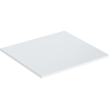 Półka Geberit iCon do elementu bocznego: B=24.6cm, Biały / Lakierowany na wysoki połysk, T=20.2cm