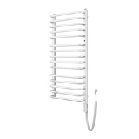 Grzejnik elektryczny (suszarka) INSTAL-PROJEKT BOLERO ELECTRO, wym. 1230 (1335 z grzałką)/500 mm, kolor biały połysk,  moc 600 W