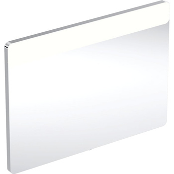 Geberit Option Square Podświetlane lustro, B90cm, H65cm, T3.2cm, oświetlenie u góry, Aluminium szczotkowane