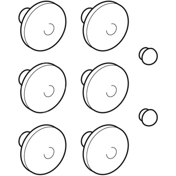 Zestaw odbojników Geberit do pokrywy deski sedesowej (8 szt.)