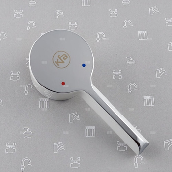 Uchwyt do baterii ANGELIT BIAŁY-CHROM FI40