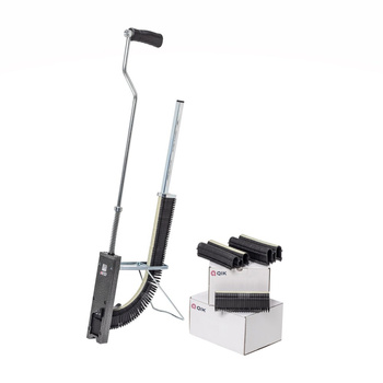 Zestaw: Taker QIK + 7500szt. (30x250szt.) Spinki montażowe QIK podwójne groty - zgrzewane 250szt. - długość 50mm