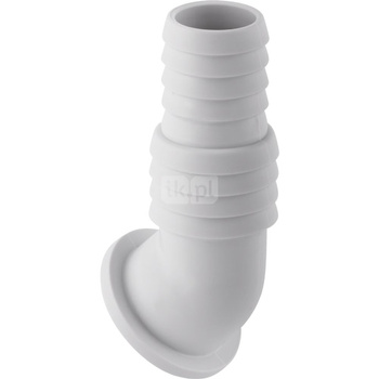 Łącznik kątowy wężyka Geberit do syfonu natynkowego do urządzeń: Biały-alpin