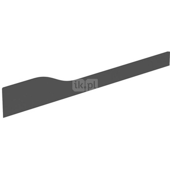 Osłona dekoracyjna Geberit Bambini przednia, do umywalki dla dzieci, do trzech baterii umywalkowych, niższa umywalka po prawej stronie: Niebieski Varicor nr 226 / Matowy