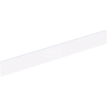 Osłona dekoracyjna Geberit Bambini przednia, do umywalki dla dzieci, do dwóch baterii umywalkowych: Biały-alpin / Matowy