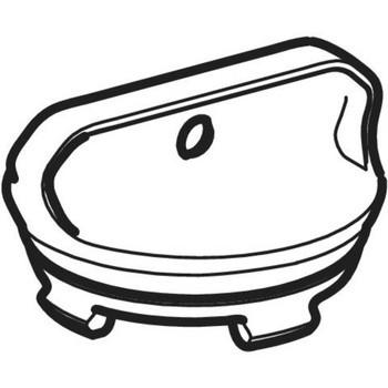 Korek do Geberit AquaClean Sela / Tuma: Niebieski, RAL 5002