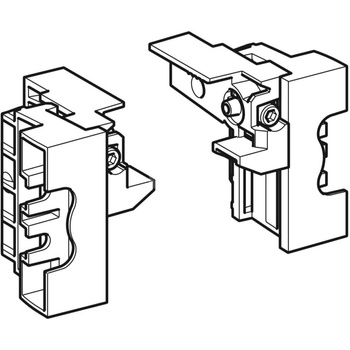 Zestaw nastawnika Geberit lewy i prawy, do zestawu wykończeniowego, do odpływu ściennego do natrysku