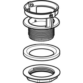 Gniazdo zaworu spustowego Geberit do zaworu spustowego typ 240