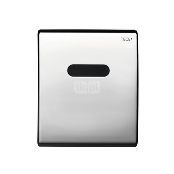 Mechanizm spłukujący elektroniczny TECEplanus do pisuaru, zasilany bateryjnie 6V, chrom połysk