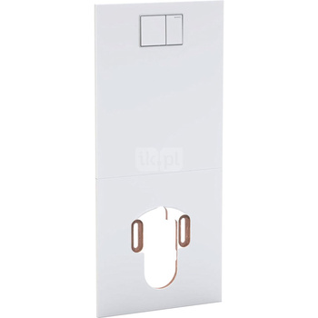 Płyta ozdobna do urządzeń WC z funkcją higieny intymnej Geberit AquaClean: Biały-alpin