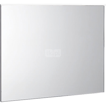 Podświetlane lustro Geberit Xeno², z bezpośrednim i pośrednim oświetleniem: 90x71cm, Aluminium szczotkowane