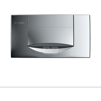 Przycisk uruchamiający Geberit 200F do spłukiwania z funkcją''stop'': Chrom błyszczący