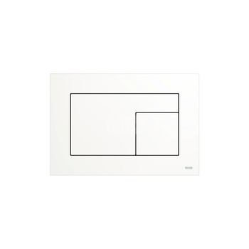 Przycisk spłukujący do stelaża (Mechaniczny) TECE velvet tworzywo, kolor biały (bianko kos)