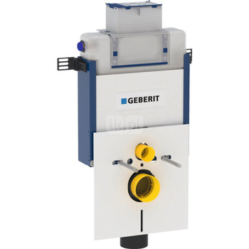 Stelaż podtynkowy Geberit Kombifix do wiszących misek WC, 82 cm, ze spłuczką podtynkową Omega 12 cm