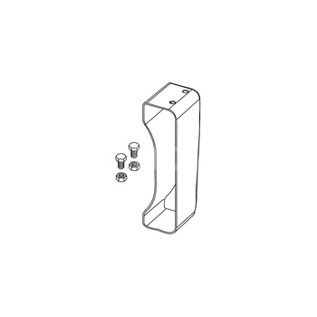 Osłona z tworzywa pod przyłącze elektryczne TECE profil