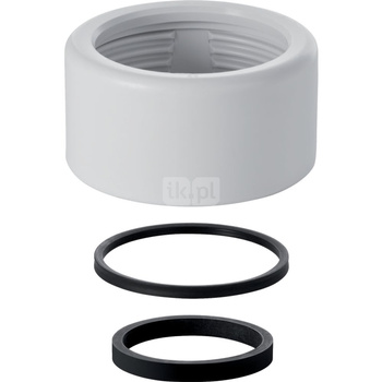 Zestaw nakrętek Geberit: d=32mm, Biały-alpin