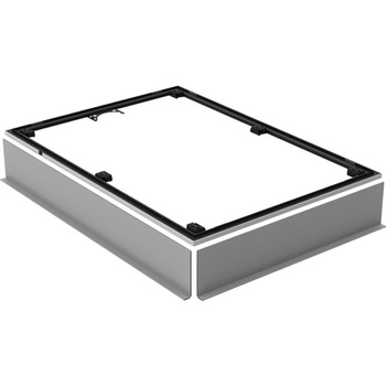 Rama instalacyjna Geberit do panelu do pryszniców bezbrodzikowych Setaplano, powyżej 100 cm, do 6 nóg montażowych: 150x80cm