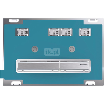 Przycisk uruchamiający Geberit Sigma50, przedni, uniwersalny, prostokątny