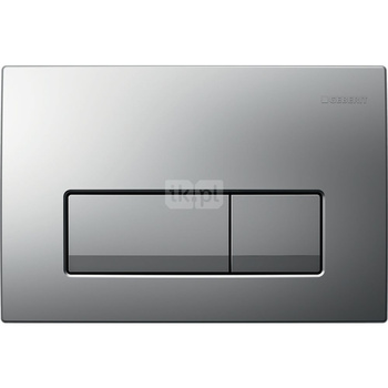 Przycisk uruchamiający Geberit Delta50, przedni, chrom-mat, prostokątny