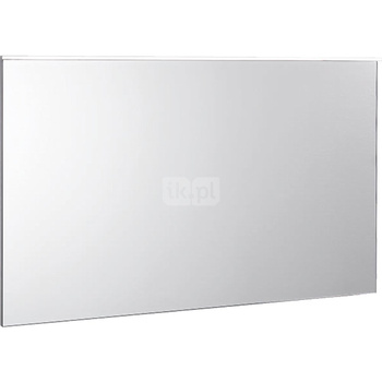 Podświetlane lustro Geberit Xeno², z bezpośrednim i pośrednim oświetleniem: 120x71cm, Aluminium szczotkowane