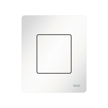 Przycisk spłukujący do stelaża do pisuaru (Mechaniczny) TECE solid metal, kolor biały połysk