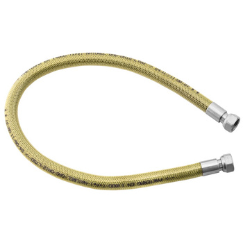 Wąż do gazu FERRO ze złączem gwintowanym 1/2'' Gwint wewnętrzny x Gwint wewnętrzny 500 mm, oplot: PCV