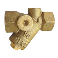 Filtr do wody HERZ z drobnymi oczkami mosiądz Gwint wewnętrzny DN 50