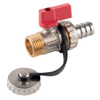 Zawór kulowy FERRO F-Comfort spustowy 1/2'' GZ, uchwyt: motylek