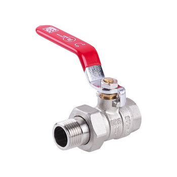 Zawór kulowy PERFEXIM PHA-005/R mosiądz niklowany, PN30 1'' GZ x GW, uchwyt: dźwignia