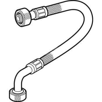 Wężyk podłączeniowy Geberit z tuleją ochronną, do spłuczki podtynkowej typ UPpowerflush