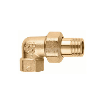 Złączka trzyczęściowa kątowa 1" GW x GZ ze złączką