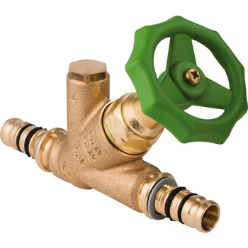 Zawór odcinający GEBERIT Mepla skośny brąz DN 25 zz x zz 32mm x 32mm