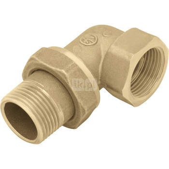 Śrubunek mosiężny kątowy GZ/GW - G1/2"