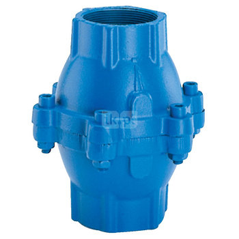 Zawór zwrotny gwintowany wew., zamknięcie membranowe, typ 207, Pnom 1,6 MPa, 1 1/2"