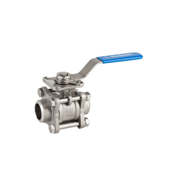 Kurek kulowy do wspawania ze stali 316 ART. 2026 PN63 DN 32