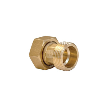 Śrubunek prosty z obrotową nakrętką PERFEXIM 5122, 1 x 1 (GW x GZ), PN16 bar