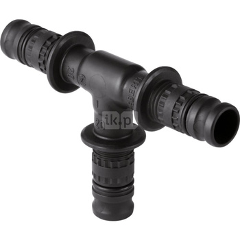 Trójnik GEBERIT Mepla równoprzelotowy PVDF 20 mm (końcówka wciskowa)