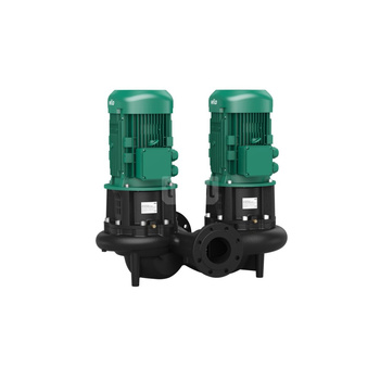 Pompa obiegowa WILO CronoTwin-DL 50/170-7,5/2-S1 typu in-line z silnikiem znormalizowanym 50 Hz, moc silnika 7.5kW 13.3 A 2900 obr/min, wlot Kołnierz DN 50