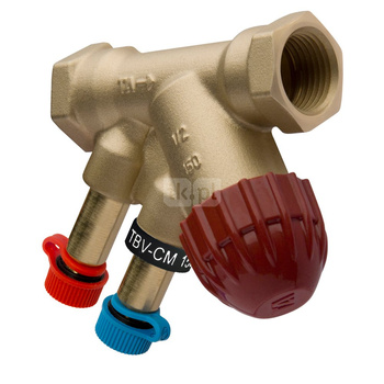 Zawór równoważący TA (IMI HYDRONIC) TBV-CM NF ametal Gwint wewnętrzny x Gwint wewnętrzny DN 15, max. 120'C