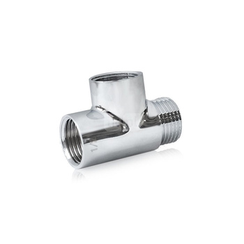 Trójnik FITTING STANDARD mosiądz 1/2'' (GW x GW x GZ)