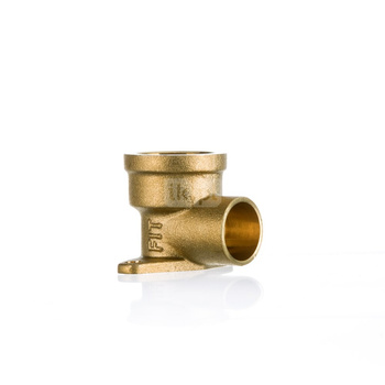 Kolano przejściowe z łapami FITTING STANDARD mosiądz 15 x 1/2'' (GW)