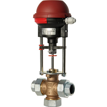 CV316 RGA DN15 Kvs1.6 PN16 - 3-drogowy zawór regulacyjny