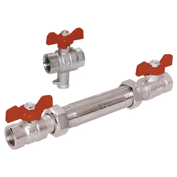 ZESTAW MONTAŻOWY 2,5 m3/h DN 20 Z ZAWORAMI