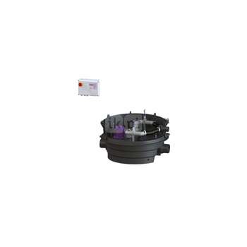 MODUŁ TECHNICZNY MONO ECOLIFT XL POMPA 400V SPF3000-S3 z automatyczną klapą zwrotną do ścieków szarych do swob. ustawienia lub połączenia ze studz.
