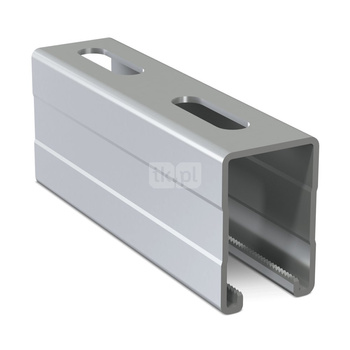 Szyna montażowa NICZUK NSZMH, gr. 2.5 mm, dł. 6000 mm, stal nierdzewna (pasywacja)